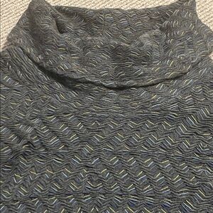 Habitat Women's Patterned Cowl
neck Sweater - Gray-m